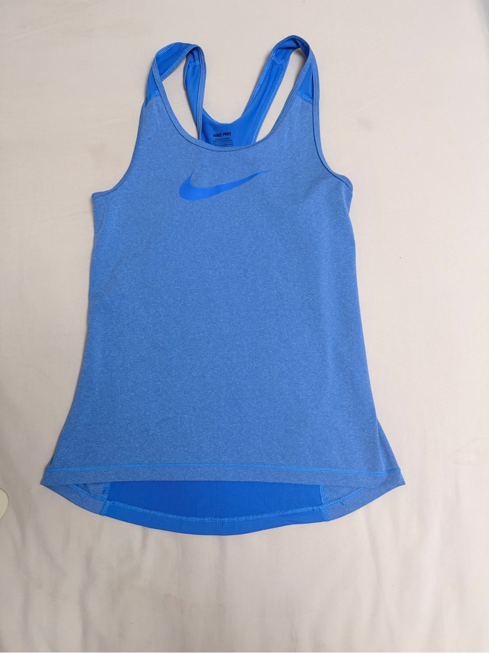 Nike Women's Bright Blue Racerback Athletic Tank
